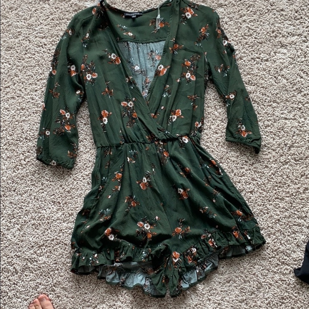 Long sleeve romper